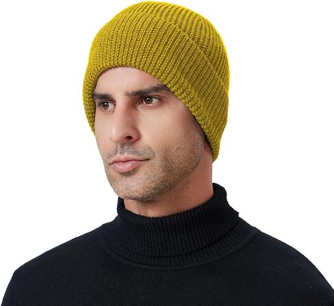 100 ٪ Merino Wool Hat Wool صوف مبطن في الهواء الطلق قبعة دافئة قبعة حاكمة in Kuwait