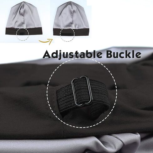 FocusCare Satin Lined Sleep Slouchy Cap Curly Girl Slap Headwear Gifts for Frizzy Hair Women in Kuwait