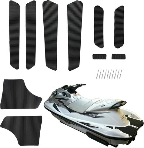 حصيرات الجري المفقودة من وسادات القدم المتوافقة مع Yamaha 1999-2001 Waverunner XL1200 ، 2000-2004 XL800 ، 2002-2005 XLT1200 in Kuwait