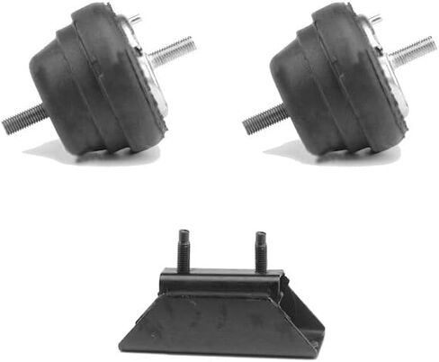 Engine Mount and Transmission Mount Kit - 3 Piece - Compatible with 1989-1993 Ford F-150 2WD 4WD 4.9L 6-Cylinder in Saudi Arabia