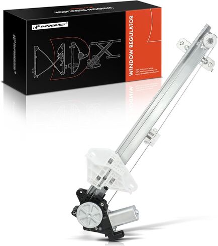 A-Premium Electric Power Window Regulator with Motor Compatible with Acura TLX 2015-2020, Rear Right Passenger Side, Replace# 72710TZ3A01 in Saudi Arabia