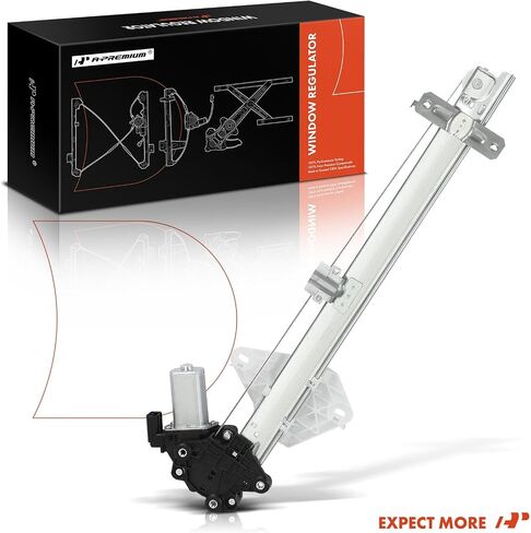 A-Premium Electric Power Window Regulator with Motor Compatible with Acura TLX 2015-2020, Rear Right Passenger Side, Replace# 72710TZ3A01 in Saudi Arabia