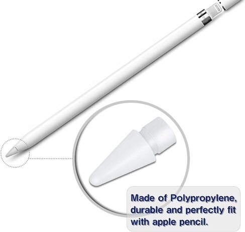 Replacement Pencil Tips for Apple Pencil Pro,Upgraded Pencil Tips Fit for Apple 2nd 1st Gen USB-C,Wear-Resistant & Precise Control Needle Pencil Tips with Case,IPad Pro Pencil Sets in Saudi Arabia