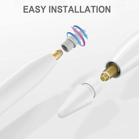 Replacement Pencil Tips for Apple Pencil Pro,Upgraded Pencil Tips Fit for Apple 2nd 1st Gen USB-C,Wear-Resistant & Precise Control Needle Pencil Tips with Case,IPad Pro Pencil Sets in Saudi Arabia