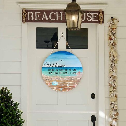 Farmhouse Front Porch Decor Door Hanging Welcome Pink Spots Leopard Print 12in Round Wooden Hanging Housewarming Home Decor Present in Saudi Arabia