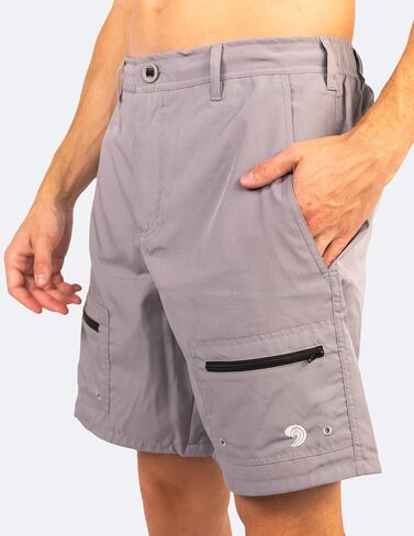 Castaway (Black) and Angler (Grey) Waterproof Pocket Outdoor Shorts - Gen 2 in Saudi Arabia