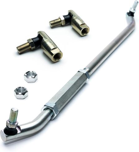 HD Switch AM133802 AM132814 14M7455 Tough Crimp Construction Adjustable Steering Tie Rod Linkage & Ball Joint Rebuild Kit Replacement for John Deere fits LX255 LX266 LX277 LX279 LX288 in Saudi Arabia