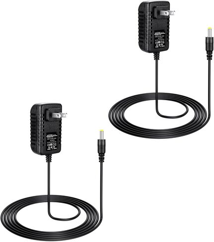 15W Power Cord Adapter for Echo Spot Smart Clock & Pop Smart Speaker - White Wall Charger Plug Long Cable, 5ft in Saudi Arabia