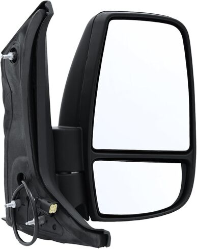PENSUN Power Door Mirror Fit For 2014-2022 Ford Transit 150 250 350 350 HD,Pair View Mirror,Non-Heated,Non-Folding,Replace #FO1321551,Black,Passenger Side&Driver Side (Driver Left Side) in Saudi Arabia