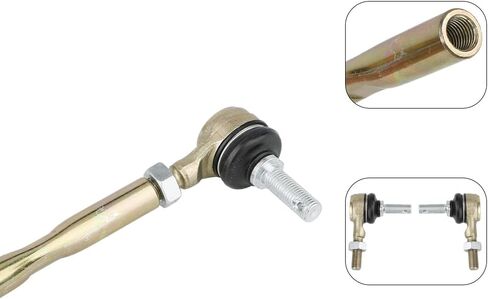 2 Pack Tie Rod Set for Kawasaki Bayou 220 KLF220 1988 1989 1990 1991 1992 1993-2002 39111-1076, 39112-1083, 39112-1085 By MOPASEN in Saudi Arabia