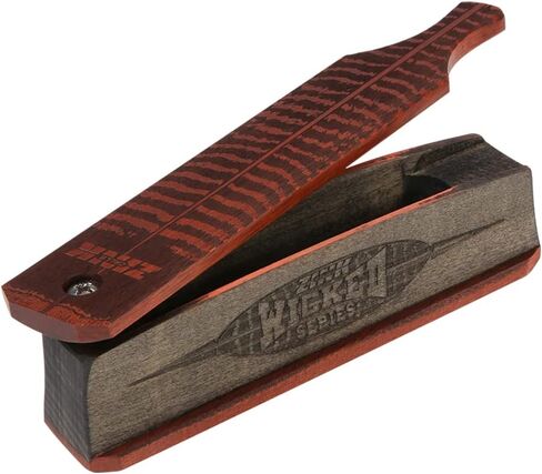 Zink Calls Raspy Sister Hand-Built Easy-to-Use Hen Hunting W-Cut Triple Reed Diaphragm Turkey Game Call - Raspy Tones, Realistic Sounds in Kuwait