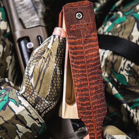 Zink Calls Raspy Sister Hand-Built Easy-to-Use Hen Hunting W-Cut Triple Reed Diaphragm Turkey Game Call - Raspy Tones, Realistic Sounds in Kuwait