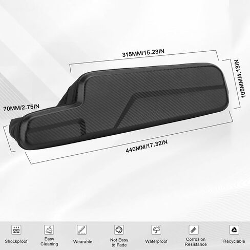 LKV UTV Dashboard Storage Bag No Drilling Waterproof Center Bag Compatible with Polaris General 1000/4 1000 / XP 1000 / XP 4 1000 2016-2023 2024 in Saudi Arabia