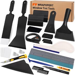 مجموعة تظليل نافذة WRAPXPERT، أداة تغليف السيارة، أدوات تظليل النافذة الخلفية للزجاج الأمامي للسيارة، لتغليف السيارة، تركيب فيلم الفينيل للنافذة in Kuwait