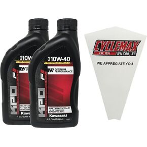 حزمة متوافقة مع Kawasaki KPO دراجة نارية 4-Stroke 10W-40 Oil K61021-101-01Q in Kuwait