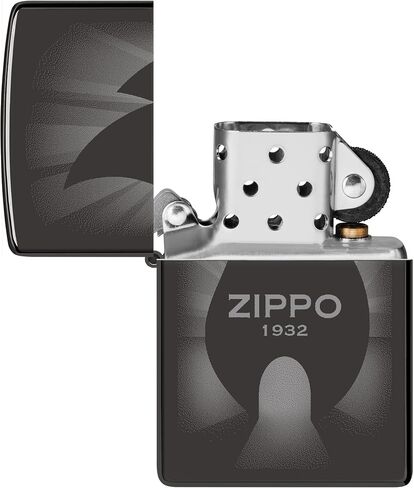 ولاعة جيب Zippo Seal Design بلون أزرق سماوي غير لامع in Saudi Arabia