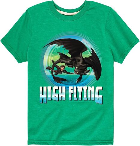 How to Train Your Dragon - High Flying - Toddler & Youth Short Sleeve Graphic T-Shirt in Saudi Arabia