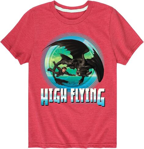 How to Train Your Dragon - High Flying - Toddler & Youth Short Sleeve Graphic T-Shirt in Saudi Arabia
