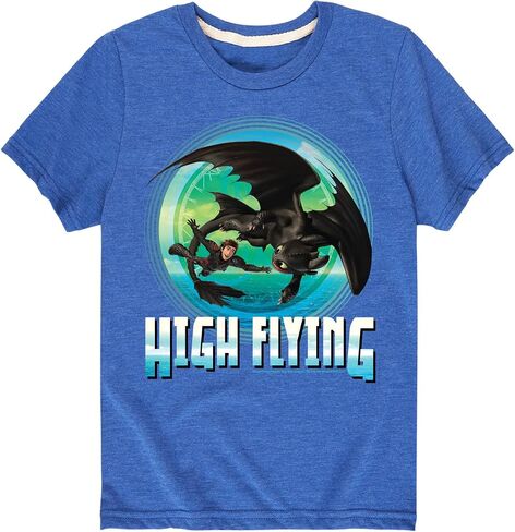 How to Train Your Dragon - High Flying - Toddler & Youth Short Sleeve Graphic T-Shirt in Saudi Arabia