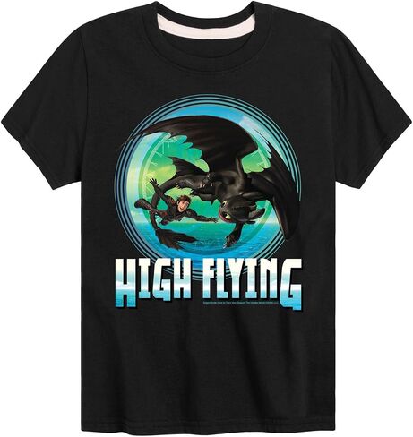 How to Train Your Dragon - High Flying - Toddler & Youth Short Sleeve Graphic T-Shirt in Saudi Arabia