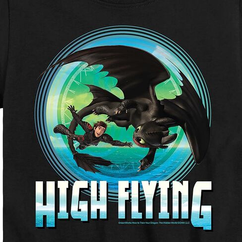 How to Train Your Dragon - High Flying - Toddler & Youth Short Sleeve Graphic T-Shirt in Saudi Arabia