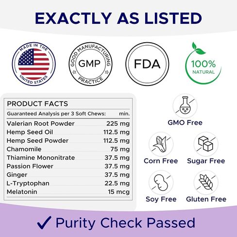 Hemp Hip & Joint Supplement for Dogs Glucosamine, Chondroitin, MSM, Turmeric, Hemp Seed Oil & Hemp Protein for Joint Pain Relief & Mobility 120 Soft Chews Bacon Flavor in Saudi Arabia