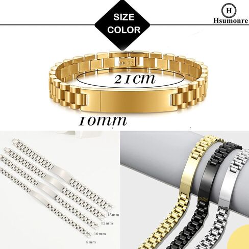 Customize Picture Bracelet Personalized Photo Couple Bracelets ID Link Chain for Men His and Hers Text Engraved for Women bf and gf Custom Friendship Gift Memorial Wristband in Saudi Arabia