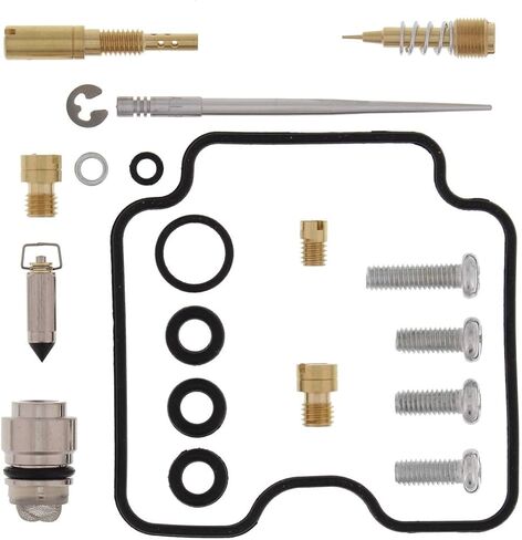 جميع الكرات السباق 26-1264 مجموعة Rebuild Kit Carburetor متوافقة مع/استبدال Yamaha YFM350 Grizzly IRS 2007-2011 ، YFM350BA BRUIN 2WD 2004-2006 ، YFM350FA BRUIN 4WD 2004-2005 in Saudi Arabia