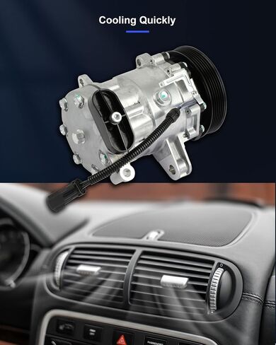 ECCPP AC ضاغط 2000-2001 ل Dodge Dakota 4.7L 2000-2001 ل Dodge Durango 4.7L ضاغط تكييف الهواء in Saudi Arabia