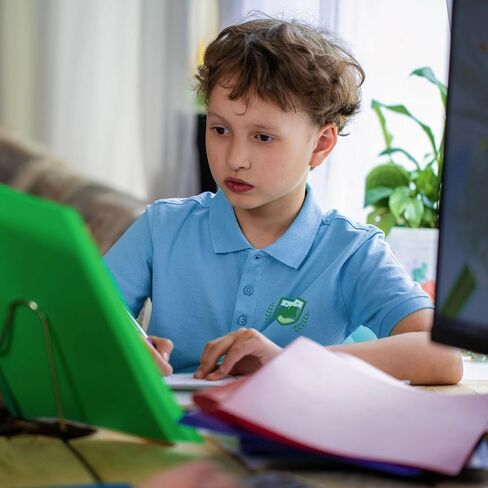 Lepni.me School Aself with Name for Kids | شعار مخصص أو صورة طباعة | قميص بولو أولاد أو فتيات in Kuwait
