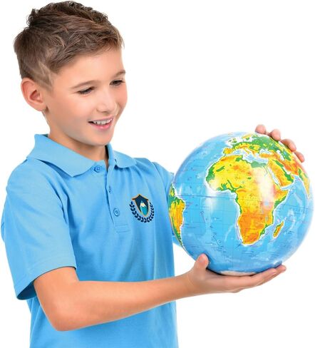 Lepni.me School Aself with Name for Kids | شعار مخصص أو صورة طباعة | قميص بولو أولاد أو فتيات in Kuwait
