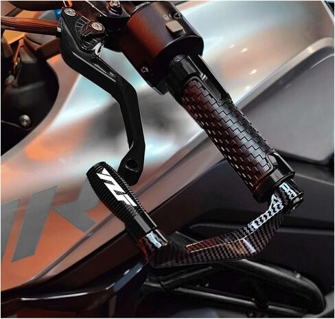 Handlebar Brake Clutch Lever Guard for Ya&maha YZF R1 R3 R6 R15 R125 R25 YZFR6 2025 2024 2023 22 Motorcycle Handlebar Grips Guard Brake Clutch Levers Protector in Saudi Arabia