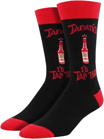 Socksmith I'd Tap That Black 10-13 (Men's Shoe Sizes 7-12.5) in Saudi Arabia