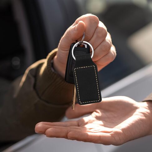 LaserGram Rectangle Keychain, Flag of El Salvador, Personalized Engraving Included in Saudi Arabia