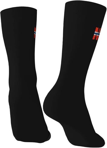 ASYG Norway Crew Socks Norway Flag Socks Dress Socks Norway Sockss Socks Hompts Novelty Socks in Kuwait