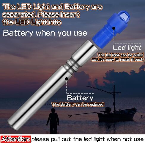 9 PCS الصيد LED LED Bobber Light Placement for Lures Fishing Glow Stages Night Fish Light Up Bobbers Floats and Rod Tips in Saudi Arabia