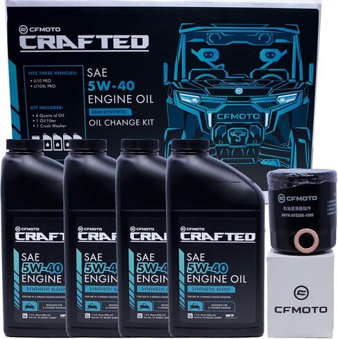 مجموعة تغيير زيت إدواردز تناسب CFMOTO UFORCE U10 XL PRO U10 PRO جنبًا إلى جنب in Kuwait