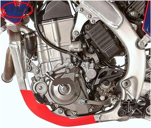 دراجة نارية Skid Plate Engine Cover Protector متوافق مع CRF 250R CRF 450R 2010 2011 2013 2014 2015 2015 2015 in Kuwait