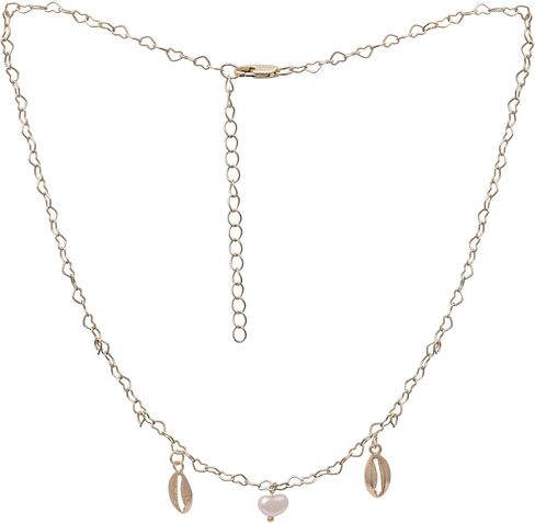18K Gold Plated Dainty Beaded Necklace for Women | Hypoallergenic & Skin-Friendly Chain with Pearl, Turquoise & Crystal Bead Variants | Minimalist Handmade Jewelry in Saudi Arabia