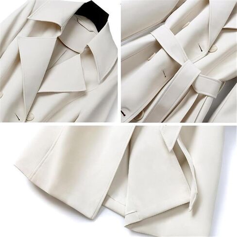 Fashion Autumn Women Trench Coat Double Breadged Long Windbreaker Streetwear Trench Outerwear in Saudi Arabia
