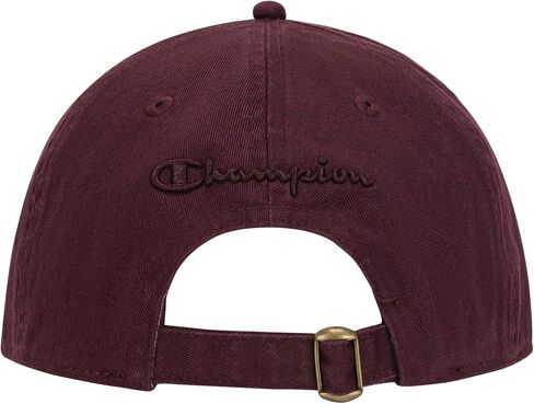 Champion Women's Essentials Washed Cotton Twill Adjustable Baseball Cap in Saudi Arabia