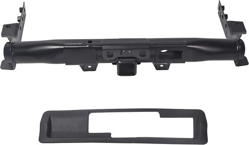 KUAFU Class IV Trailer Hitch Receiver & Bezel Compatible with 2011-2022 Jeep Grand Cherokee Replacement for 82212180AC 82212180AD 3 Stages(2 Packages Shippment) in Saudi Arabia