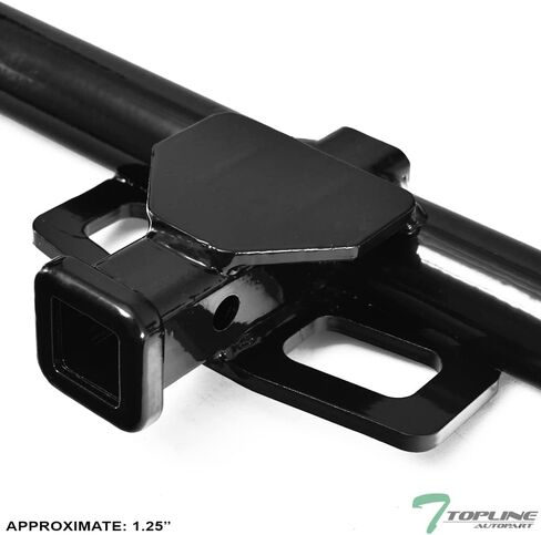 7422444496455 Compatible with 2014-2015 Sorento / 2013-2018 Santa Fe Sport Class 2 II Black 1.25" Receiver Trailer Hitch in Kuwait