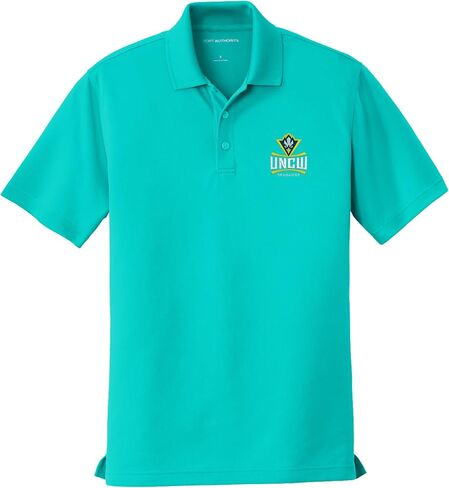 University of North Carolina at Wilmington Men's Short Sleeve Performance Polo with The UNCW Seahawks Logo in Saudi Arabia