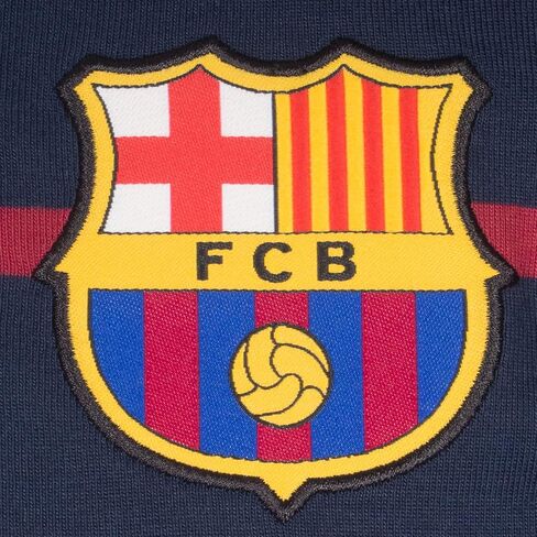 FC Barcelona Official Soccer Gift Mens Striped Polo Shirt in Saudi Arabia