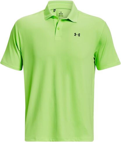 Under Armor Men Polo Shirt Blend/Elastane Blend (AS1 ، Alpha ، S ، منتظم ، منتظم ، لايم/جير/درجة الرمادي 752) in Saudi Arabia