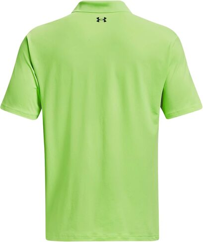 Under Armor Men Polo Shirt Blend/Elastane Blend (AS1 ، Alpha ، S ، منتظم ، منتظم ، لايم/جير/درجة الرمادي 752) in Saudi Arabia