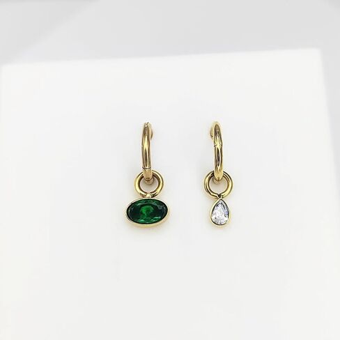 316L 16G Clicker Rook Earrings Gold Plated Rook Piercing Jewelry Stainless Steel Dangling Helix Eyebrow Piercing Rings in Saudi Arabia