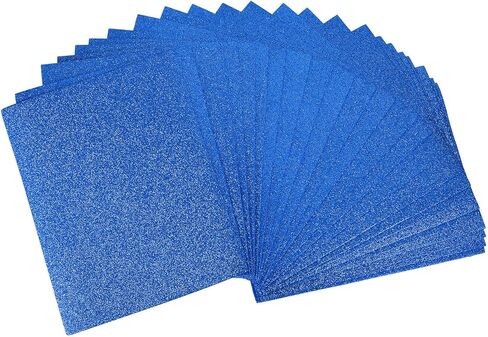 DMiotech 24 Pack 10.83 x 8.46 Inch 2mm Thick EVA Foam Sheets for Arts and Crafts Craft Foam Sheets Brown Glitter in Saudi Arabia