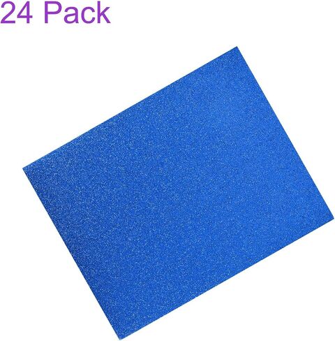 DMiotech 24 Pack 10.83 x 8.46 Inch 2mm Thick EVA Foam Sheets for Arts and Crafts Craft Foam Sheets Brown Glitter in Saudi Arabia